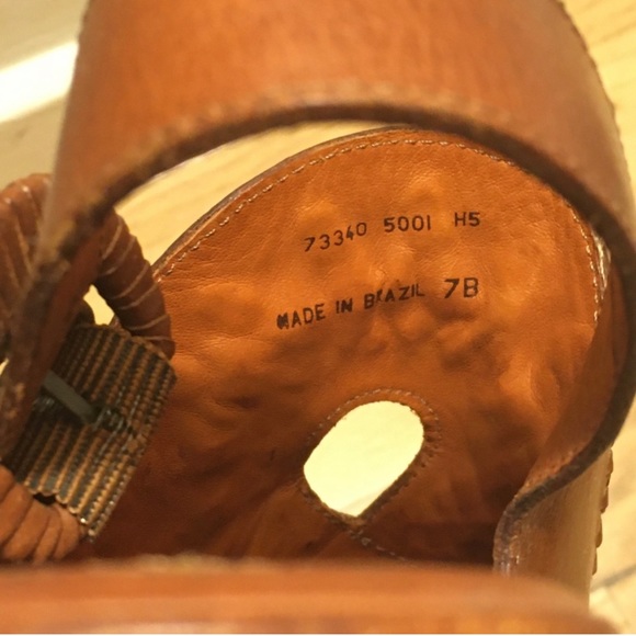 Frye leather studded platform heels - Picture 10 of 11